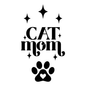 Kissamaiset kuviot - kiiltävä vinyylitarra